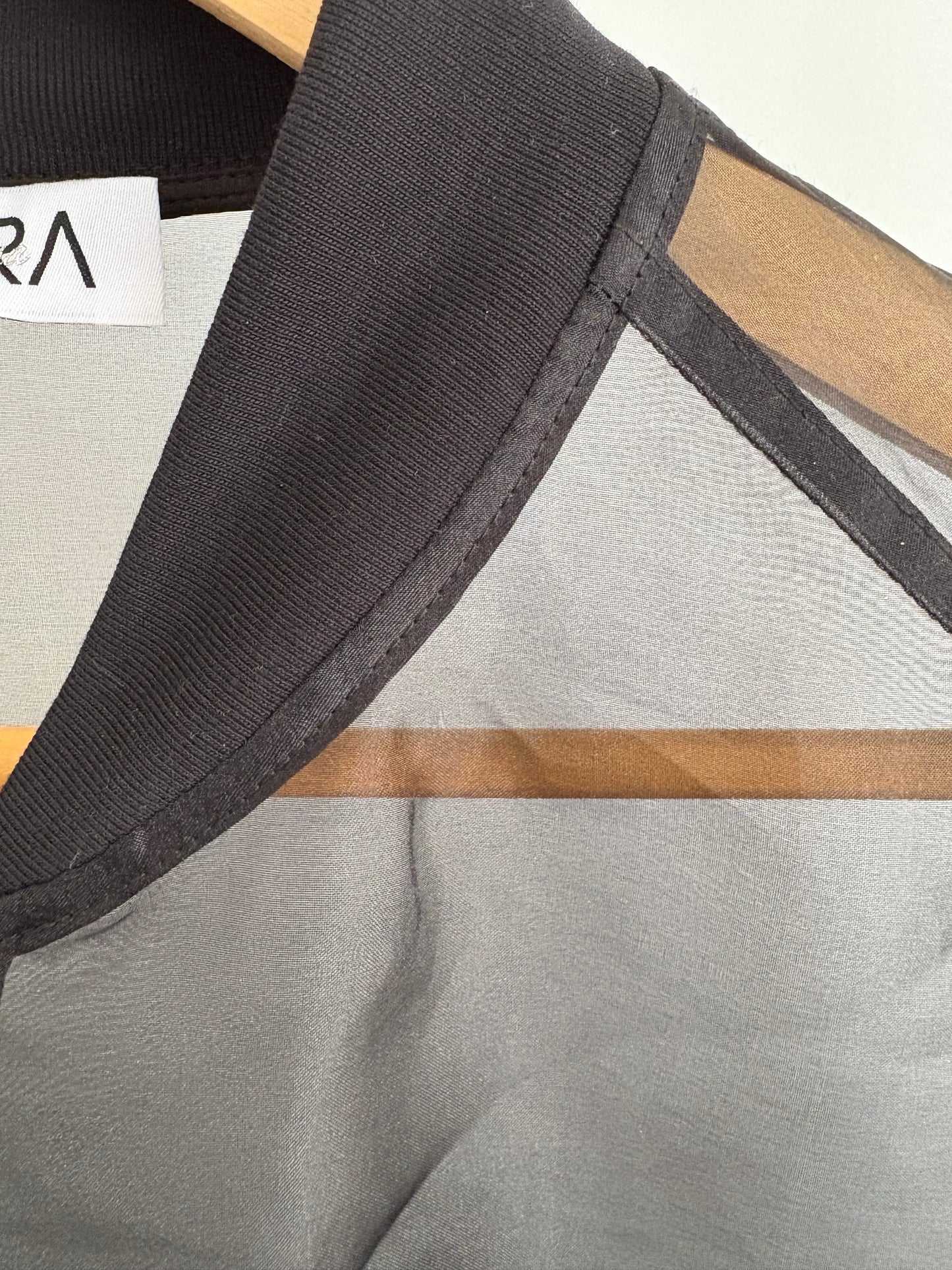 Pitra Silk Organza Bomber