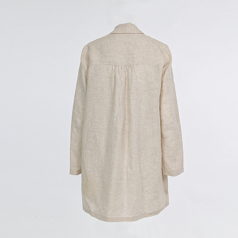 Mila Linen Cardi Blazer