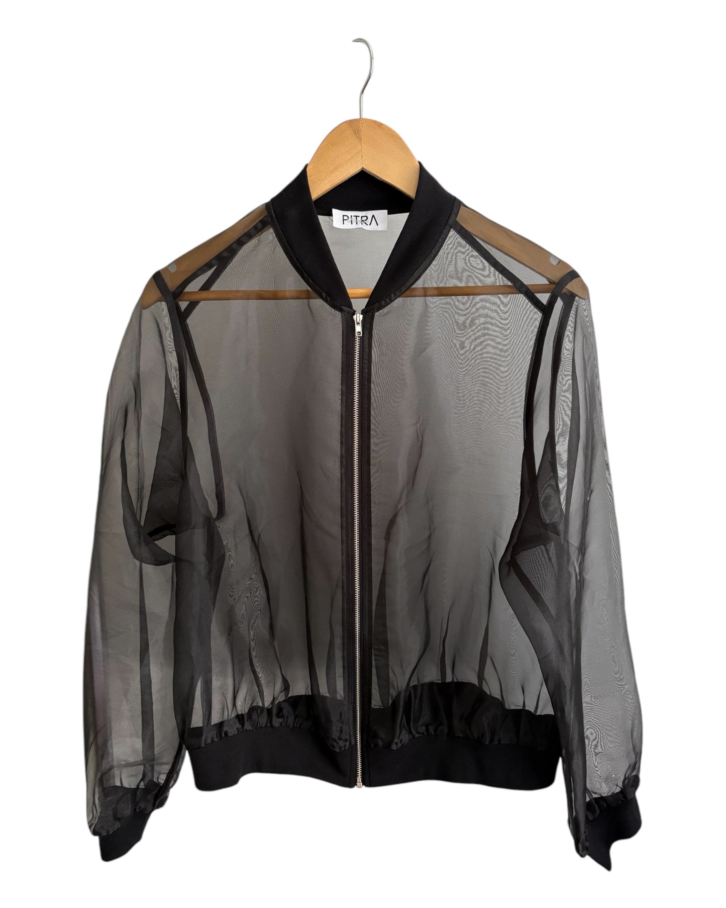 Pitra Silk Organza Bomber