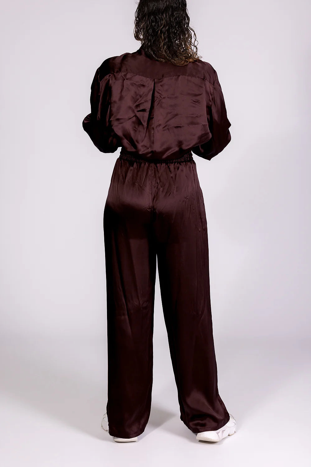 Sasha Silk Satin Pant CH