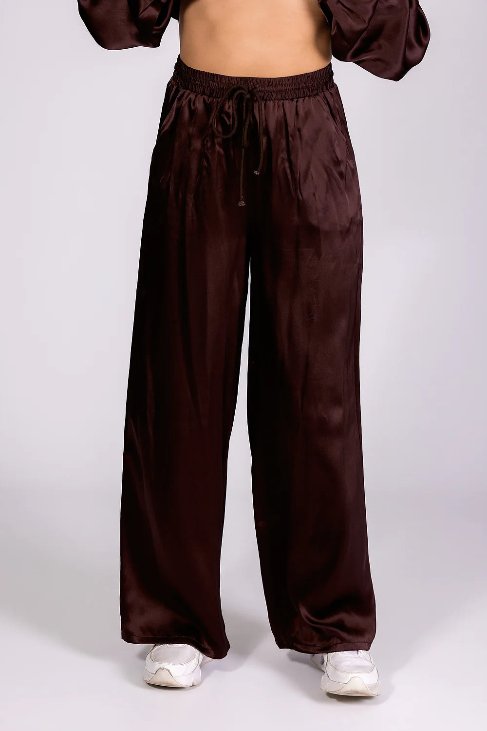 Sasha Silk Satin Pant CH