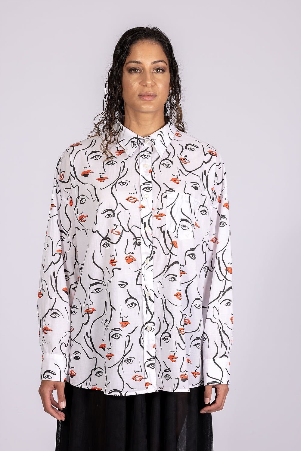 Togetherness Print Shirt