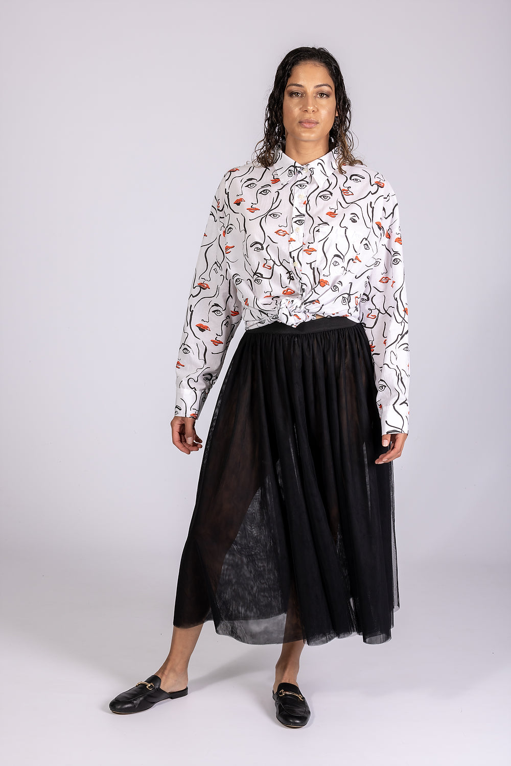 Togetherness Print Shirt