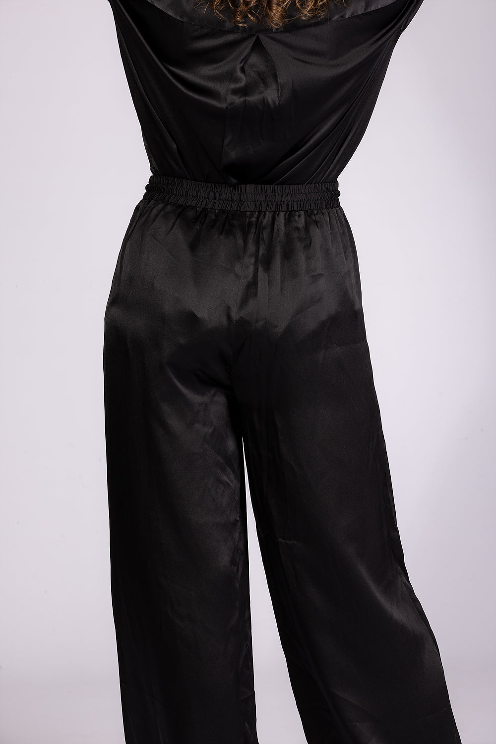 Sasha Silk Satin Pant