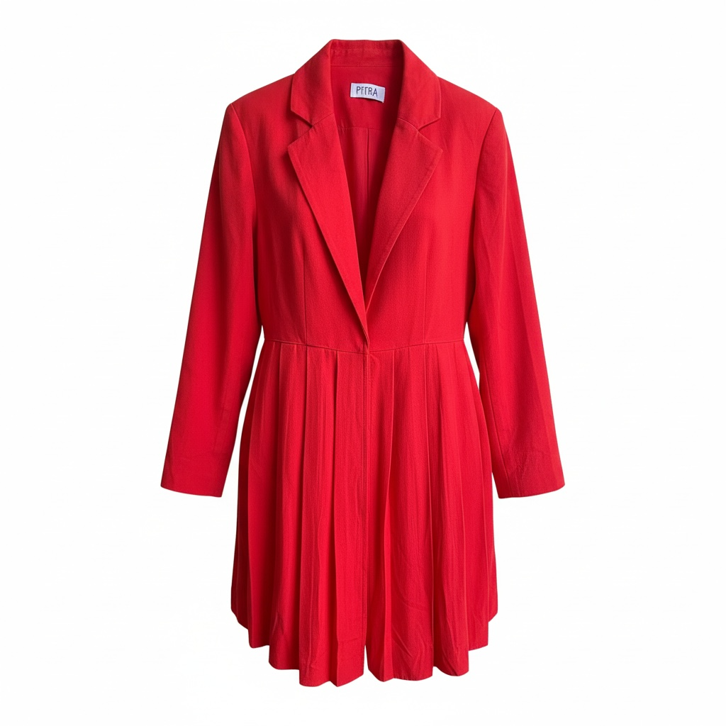 Andrea Suit Dress – Bold Red TENCEL™ Lenzing